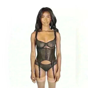 Sheer Corset  Beta by Less Is Amor